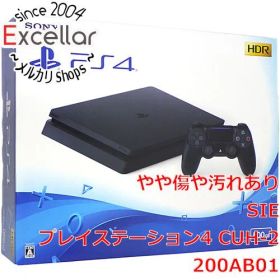 [bn:12] SONY プレイステーション4 500GB ブラック CUH-2200AB01 コントローラーなし 元箱あり