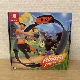 ＃【動作未確認】Nintendo Switch リングフィットアドベンチャー リングコン レッグバンド 箱付き【ゲームソフト】【2】