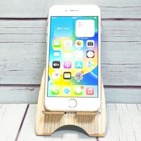 au iPhone8 64GB シルバー 201