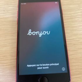 ＃【通電動作確認済】Apple iPhone SE 第2世代 128GB PRODUCT RED SIMロックなし MXD22J/A 初期化済 バッテリー最大容量83%【スマホパソコン1】【1】