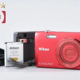 【中古】Nikon ニコン COOLPIX S3500 ラズベリーレッド コンパクトデジタルカメラ