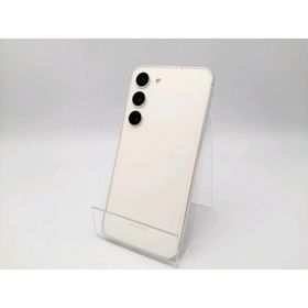 【中古】SAMSUNG 楽天モバイル 【SIMフリー】 Galaxy S23 クリーム 8GB 256GB SM-S911C【ECセンター】保証期間１ヶ月【ランクC】