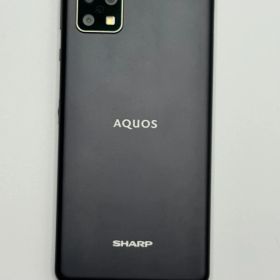 【中古B】AQUOS sense4 SH-M15 ブラック SIMフリー 白ロム