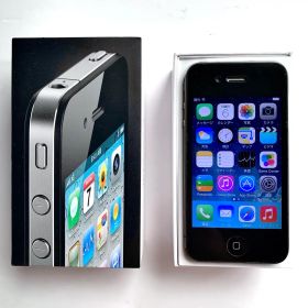 【箱付美品】Apple iPhone 4 16gb ブラック 本体