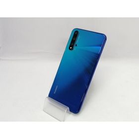【中古】Huawei 国内版 【SIMフリー】 nova 5T クラッシュブルー 8GB 128GB YAL-L21【川越クレアモール】保証期間１ヶ月【ランクB】