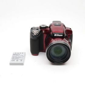 Nikon COOLPIX P510 レッド 〔コンパクトデジタルカメラ〕