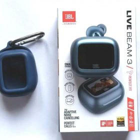 JBL LIVE BEAM 3 ブルー カバー付き