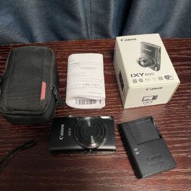 【動作確認済み】 Canon IXY 650 ブラック カメラ デジカメ
