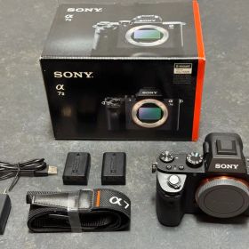 SONY α7II ILCE-7M2 シャッター4017回 元箱 バッテリー2個