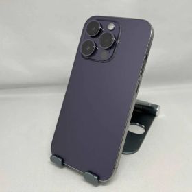 docomo 【SIMロックなし】MQ0F3J/A iPhone 14 Pro 128GB ディープパープル docomo