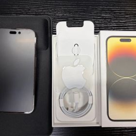 【美品】iPhone 14Pro ゴールド 256GB SIMフリー 箱・付属品