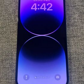【極美品】 iPhone 14 Pro 256GB ディープパープル Apple