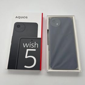 新品 開封済み 未使用品 AQUOS wish5 SH-52F 64GB スミ Docomo版 スマホ 本体
