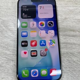 iPhone 15 Pro 128 GB ブラックチタニウム MTU73 J/A SIMロフリー動作確認済み