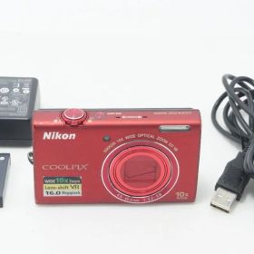 Nikon ニコン COOLPIX S6200 コンパクトデジタルカメラ ブリリアントレッド 260902j
