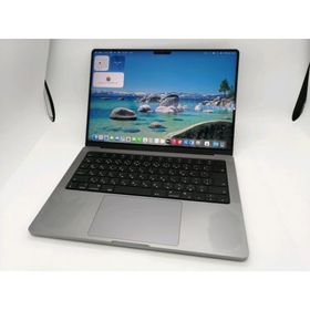 【中古】Apple MacBook Pro 14インチ M1 Pro(CPU:8C/GPU:14C) 16GB/512GB スペースグレイ MKGP3J/A (14インチ, 2021)【秋葉2号】保証期間１ヶ月【ランクC】