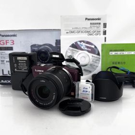 【パナソニック】PANASONIC LUMIX DMC-GF3＋LUMIX G ミラーレスデジタルカメラ [Exc＋3] #W585A