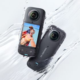 Insta360 X3 本体 CINSAAQ/B アクションカメラ 5.7K 360度撮影 1/2インチ 4800万画素センサー 7200万画素 360度写真 水平維持 手ブレ補正