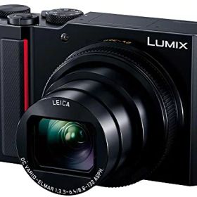 【中古】「ほぼ新品」パナソニック コンパクトデジタルカメラ ルミックス TX2D 光学15倍 ブラック DC-TX2D-K