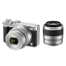 Nikon ミラーレス一眼 Nikon1 J5 ダブルズームキット シルバー J5WZSL