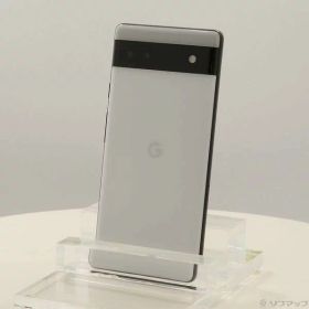 【中古】GOOGLE(グーグル) Google Pixel 6a 128GB チョーク GB17L au SIMフリー 【262-ud】