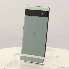 【中古】GOOGLE(グーグル) Google Pixel 6a 128GB セージ GB17L au SIMフリー 【305-ud】