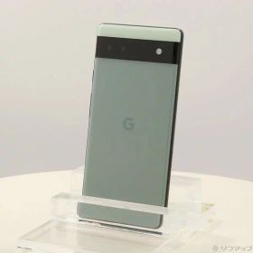 【中古】GOOGLE(グーグル) Google Pixel 6a 128GB セージ GB17L au SIMフリー 【262-ud】