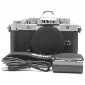【ほぼ新品】 ショット数583 Nikon ニコン Zf シルバー ボディ ミラーレス一眼 フルサイズ Zマウント JS129-02481