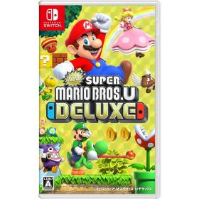 Nintendo Switch NSW New スーパーマリオブラザーズ U デラックス 任天堂 ニンテンドースイッチ ソフト お祝い ギフト [ラッピング対応不可] R-LOGI