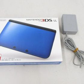 中古品 ゲーム ニンテンドー3DS LL 本体 SPR-001 ブルー ブラック 箱付き 充電器付き