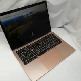 【中古】Apple MacBook Air 13インチ Corei5:1.6GHz 256GB ゴールド MREF2J/A (Late 2018)【札幌】保証期間１ヶ月【ランクB】