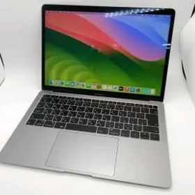 【中古】Apple MacBook Air 13インチ Corei5:1.6GHz 256GB スペースグレイ MRE92J/A (Late 2018)【秋葉2号】保証期間１ヶ月【ランクC】