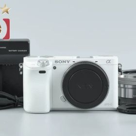 【中古】SONY ソニー α6000 ILCE-6000L ホワイト パワーズームレンズキット 多言語対応