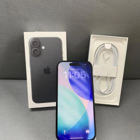 美品 国内版 SIMフリー iPhone16 256GB ブラック色