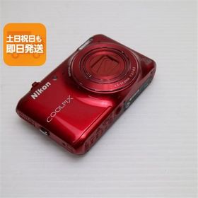 超美品 COOLPIX S6400 グロッシーレッド 即日発送 デジカメ Nikon デジタルカメラ 本体 あすつく 土日祝発送OK