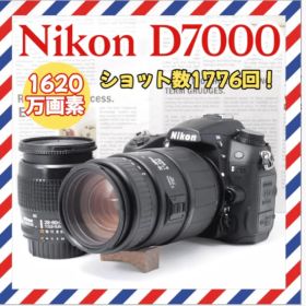 Nikon D7000❤️ショット数新品級❤️超望遠Wレンズ✨一眼レフ