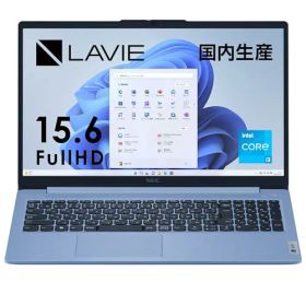 【中古】【公式・国内生産】 NEC スリム ノートパソコン office付き LAVIE Direct N15 Slim 15.6インチ Intel Processor U300 メモリ 8GB 512GB SSD Windows 11 Home YS-NYU04-N15SL