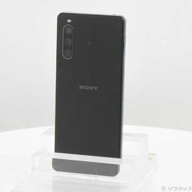 ソフマップ 〔中古品〕 Xperia 10 IV 128GB ブラック XQ-CC44 SIMフリー【349】