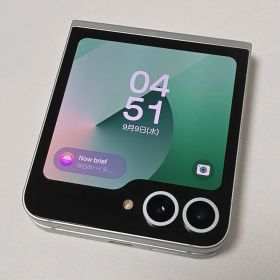 【外装美品／訳あり】Galaxy Z Flip6 SIMフリー 判定○ 国内版
