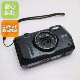 中古 WG-6 ブラック 即日発送 RICOH コンパクトデジタルカメラ 土日祝発送OK