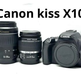 運動会フルセット♪Canon EOS Kiss X10 ダブルレンズ