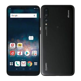 【中古】【安心保証】 HUAWEI P20 Pro HW-01K[128GB] docomo ブラック