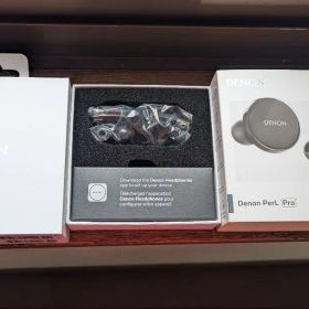 Denon PerL Pro ワイヤレスイヤホン ブラック