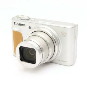 【中古品】《美品》 Canon PowerShot SX740 HS シルバー 【液晶パネル部品交換/各部点検済】 [ デジタルカメラ ]