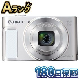 【整備済み品】 CANON PowerShot SX620 HS ホワイト コンパクトデジタルカメラ コンデジ 光学25倍ズーム Wi-Fi 180日保証