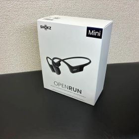 ほぼ未使用 SHOKZ OpenRun Miniブラック骨伝導イヤホン 付属完備