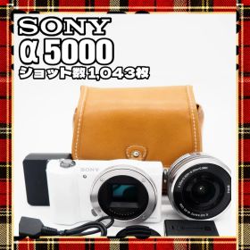 SONY α5000 ミラーレス一眼 E 16-50mmパワーズームレンズ付き
