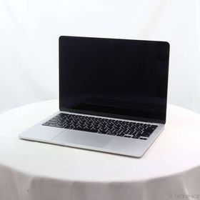 〔中古〕Apple(アップル) MacBook Air 13.6-inch Mid-2022 MLXY3J／A Apple M2 8コアCPU_8コアGPU 8GB SSD256GB シルバー 〔26.1 Tahoe〕〔371-ud〕