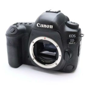 【中古品】《並品》Canon EOS 5D Mark IV ボディ【シャッター交換/ミラーボックス/外装カバー類・ダイヤル類部品交換/各部点検済】[デジタルカメラ]