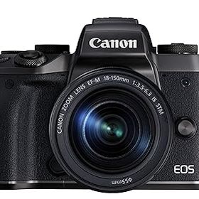 【中古】Canon ミラーレス一眼カメラ EOS M5 レンズキット EF-M18-150mm F3.5-6.3 IS STM付属 EOSM5-18150ISSTMLK